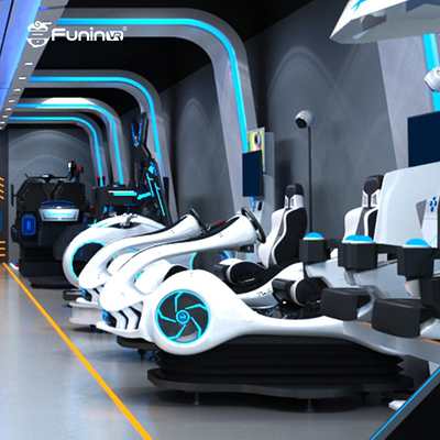 محاكي سيارات سباق VR متعددة المنصات مع شاشة HD للتجارة