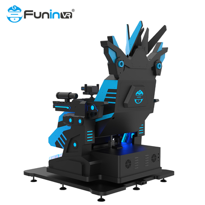 تجربة الواقع الافتراضي الثورية مع جهاز التحكم بالعصا 9D VR Chair 360 درجة الدوران