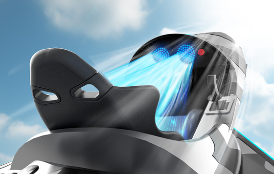 حديقة ترفيهية VR ممتعة مع تأثيرات اهتزازية وتوصيل WIFI