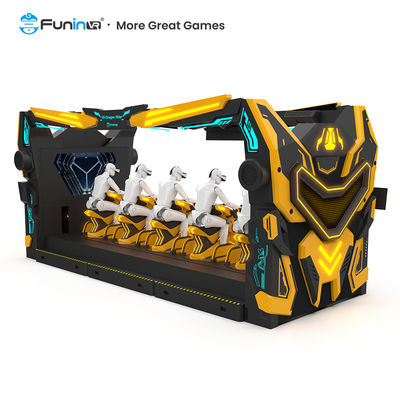 تجربة المغامرة النهائية الواقع الافتراضي مع 9D VR كرسي المحمول 500kg 3146kg السعة