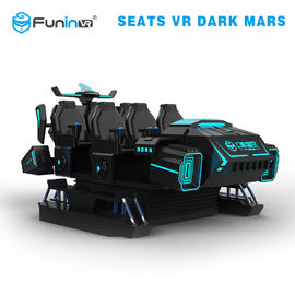 الواقع الافتراضي متعدد اللاعبين vr dark mars game 6 Seats Racing 9d VR simulator