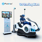220 فولت 400KG 9D VR 0.7KW محاكي ألعاب سباقات السيارات الكارتينغ للأطفال