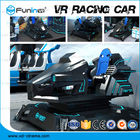 لاعب واحد الديناميكي 9D الواقع الافتراضي محاكي ممر لعبة سباق السيارات آلة