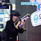 اثنين من اللاعبين 9D الواقع الافتراضي محاكي VR اللانهائي الحرب للطلاب