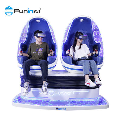 تصنيف الطاقة 1.2KW أفلام الواقع الافتراضي VR Egg Cinema مع 3 نظارات