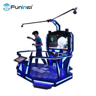 9D Space Walking Platform VR Attraction Games Set للأطفال حمولة مصنفة 400 كجم