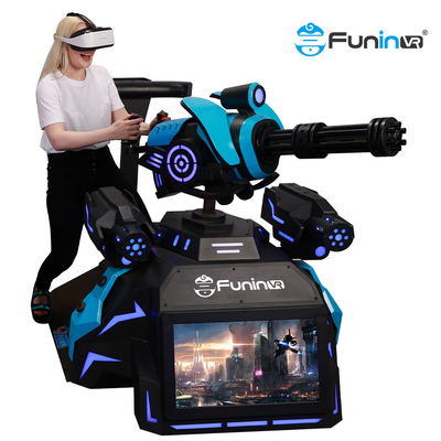 حار بيع بندقية جاتلينج الرماية آلة لعبة الورق الواقع الافتراضي 9d VR ووكر إطلاق النار 9d vr الدائمة