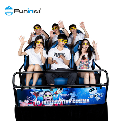 Interactive Motion 7D Cinema On Truck Amusement Park Games Factory 5d Theatre Rider