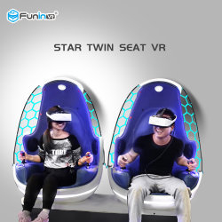 قاعة التسوق 9D VR Simulator لعبة VR متعددة اللاعبين
