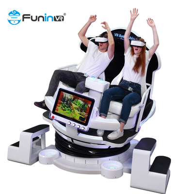 Adventure Park 9D VR Simulator مع وحدة تحكم عصا التحكم وحركة دوران 360 درجة