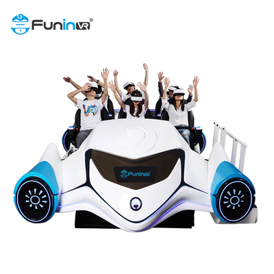 1350 كجم محاكي الواقع الافتراضي 9D عالي السلامة لتجربة VR Arcade Theme Park