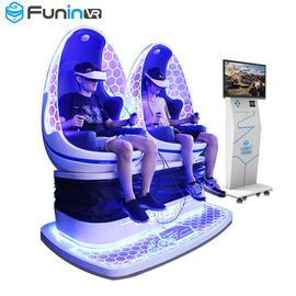 9D VR محاكي مقعد اهتزاز الساق اكتساح مقعدين