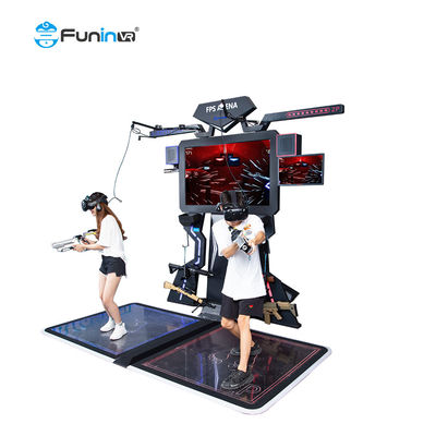 قوة 0.7kw VR Arcade VR Shooting Simulator 9D VR Simulator Game Machine
