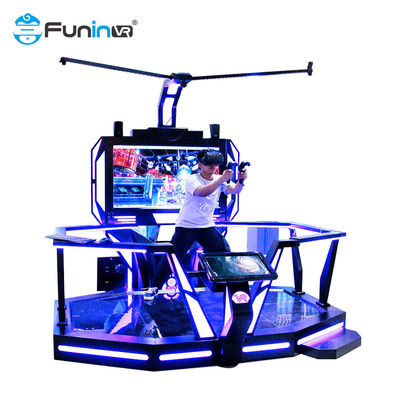VR Simulator 9D الواقع الافتراضي 1 لاعب آلة لعبة Arcade التفاعلية Vr E Space Walk