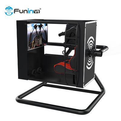 مثيرة 720 درجة Flight Simulator قمرة القيادة 720 Vr دوران كرسي VR محاكي
