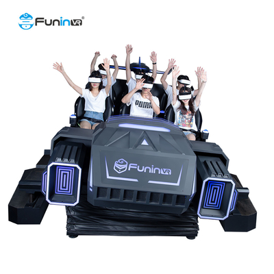 تحميل 600KG 9d VR Kids Amusement Rides الواقع الافتراضي Car Racing 9D Vr Driving Simulator Equipment
