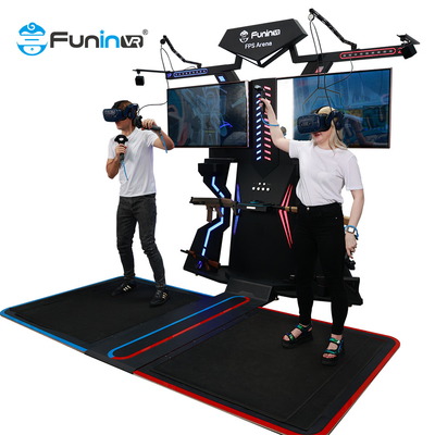 VR FPS Arena Music Game الدائمة إطلاق النار 2 لاعبين ألعاب الواقع الافتراضي الواقعية للبيع